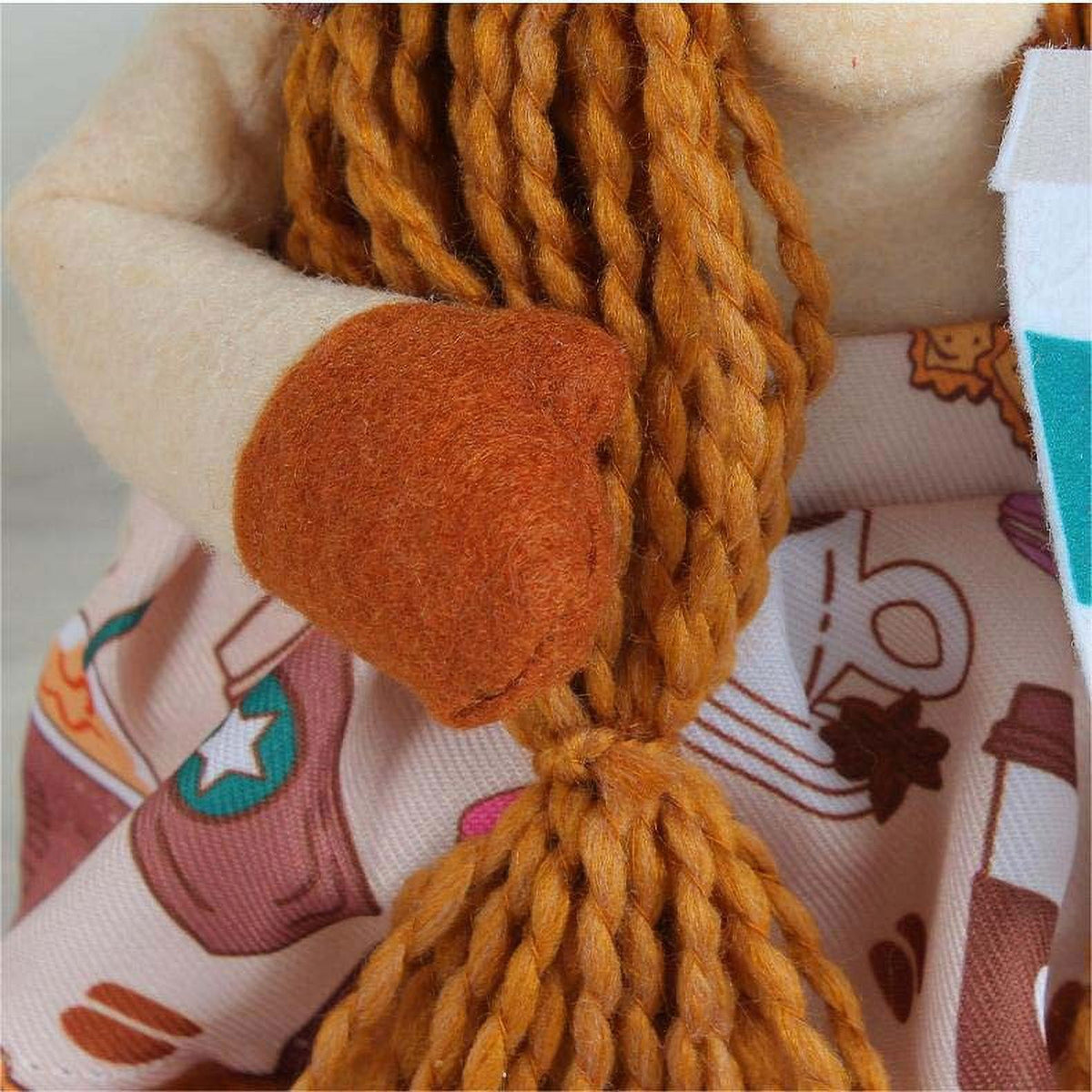 Chef Hat Coffee Cup Doll Props No Face Doll Decoration X680