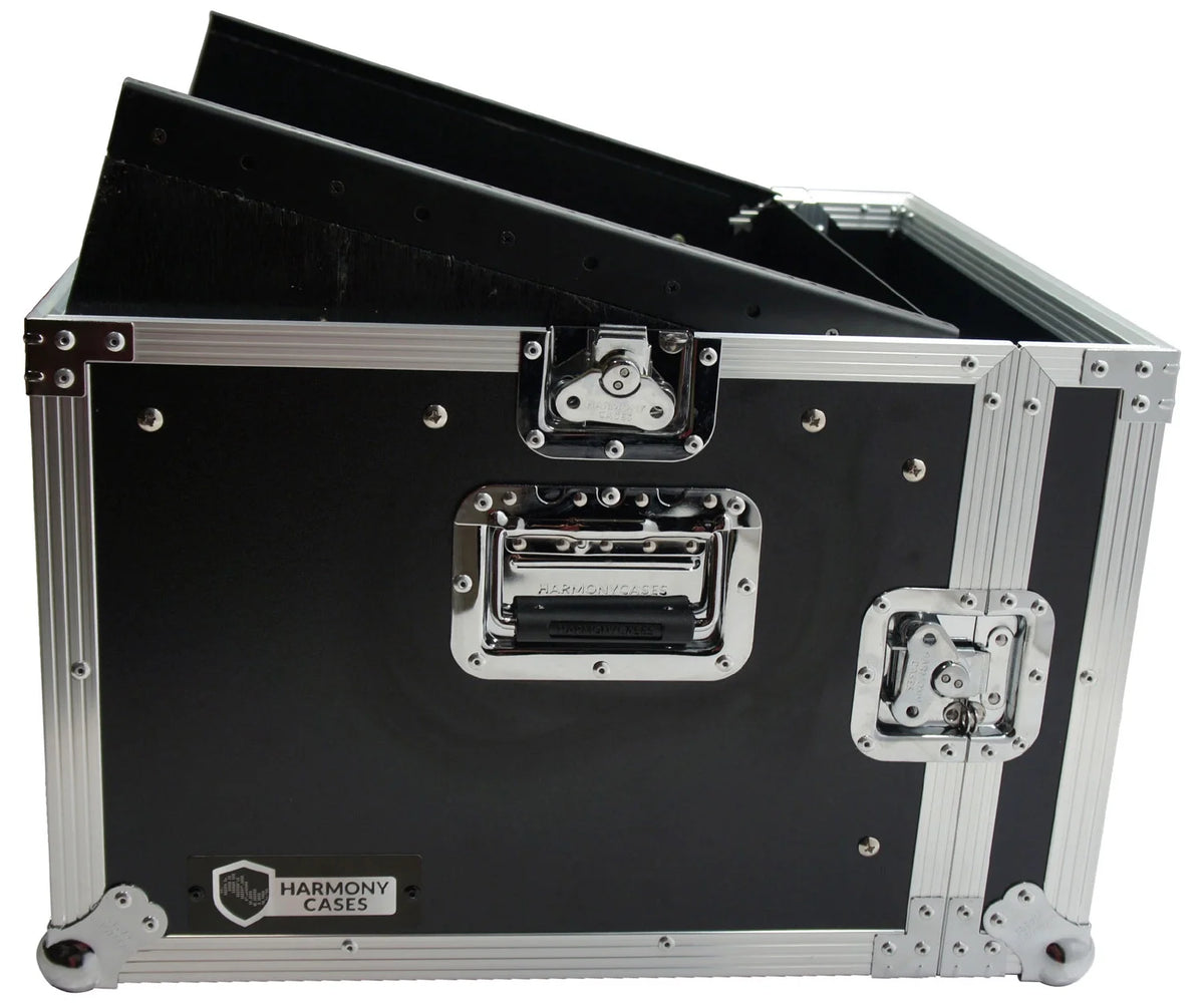 10U Slant Top 8U Vertical Mixer Rack Case H872041