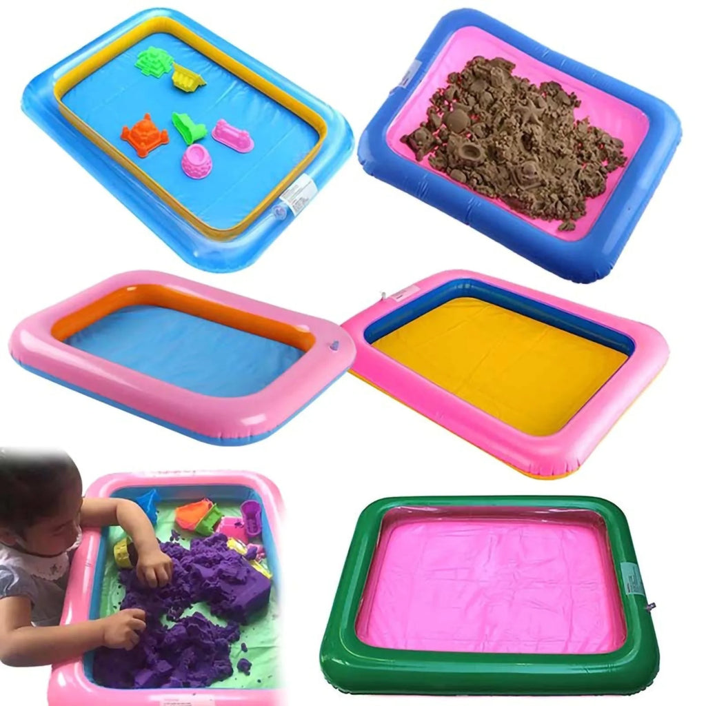 2PCS Inflatable Elevated Sandbox Play Toy X50212