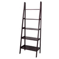 5 Shelf Ladder Bookcase, Espresso O27223