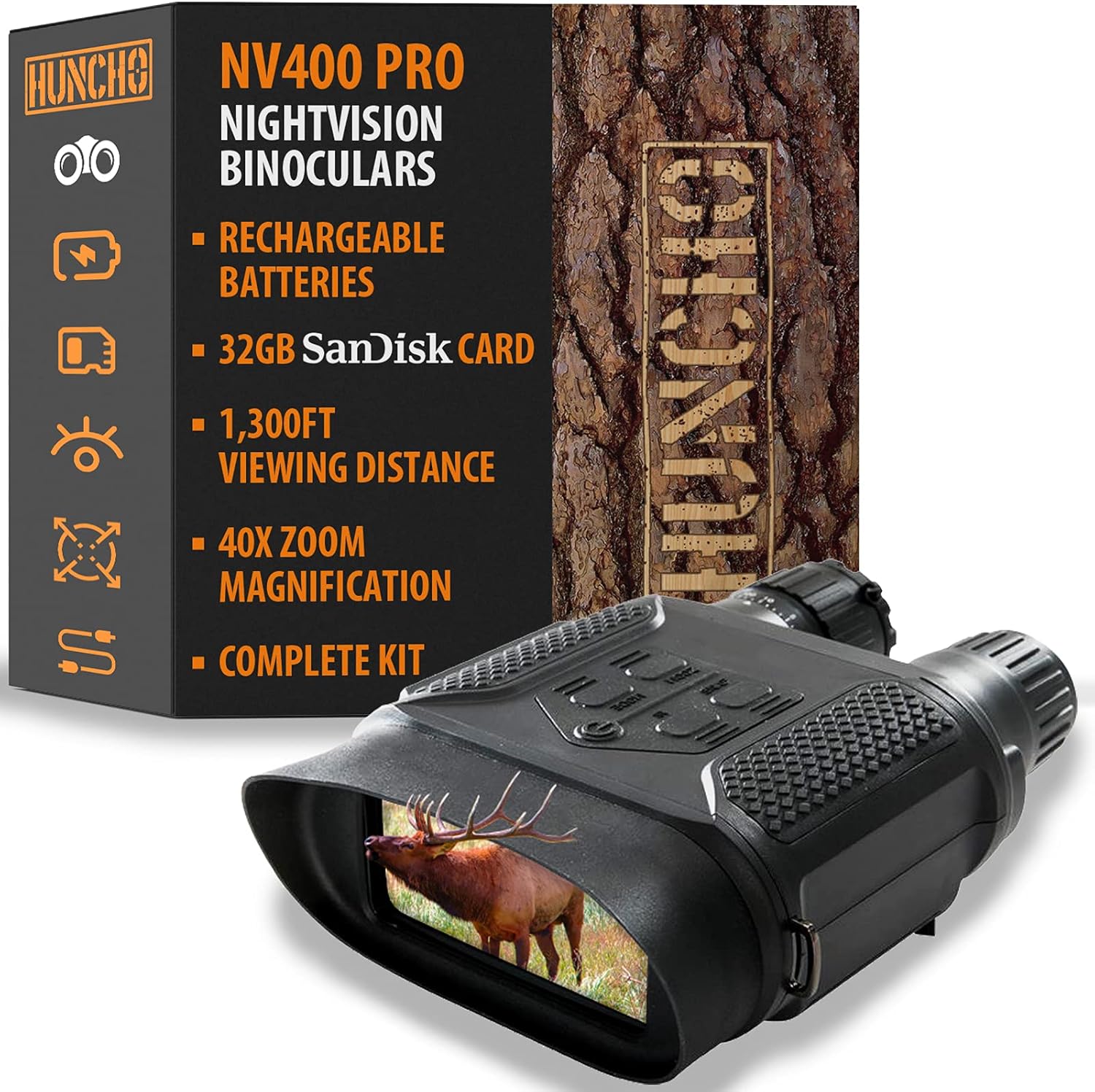 Rechargeable Infrared Digital Night Vision Binoculars with 40X Zoom L20079