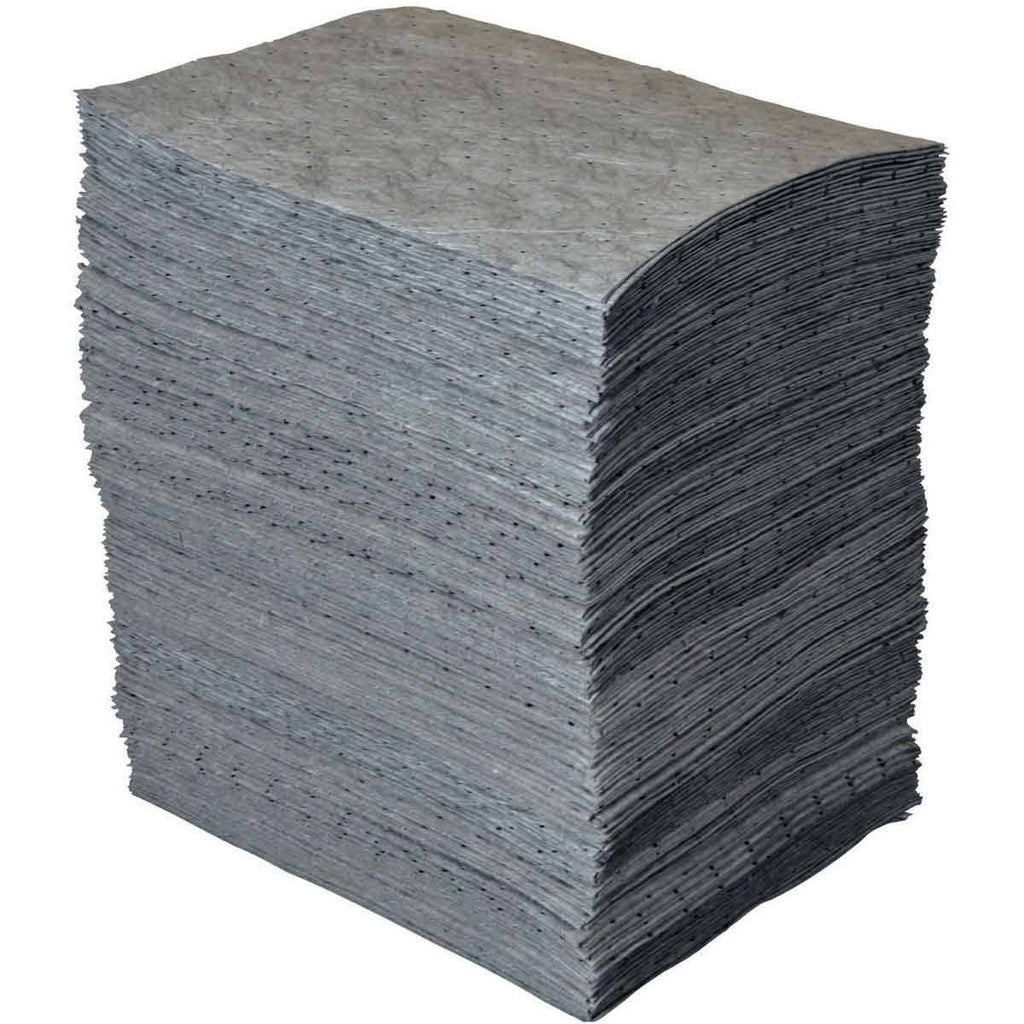 Gray Absorbent Pad, Universal, PK100 H3728