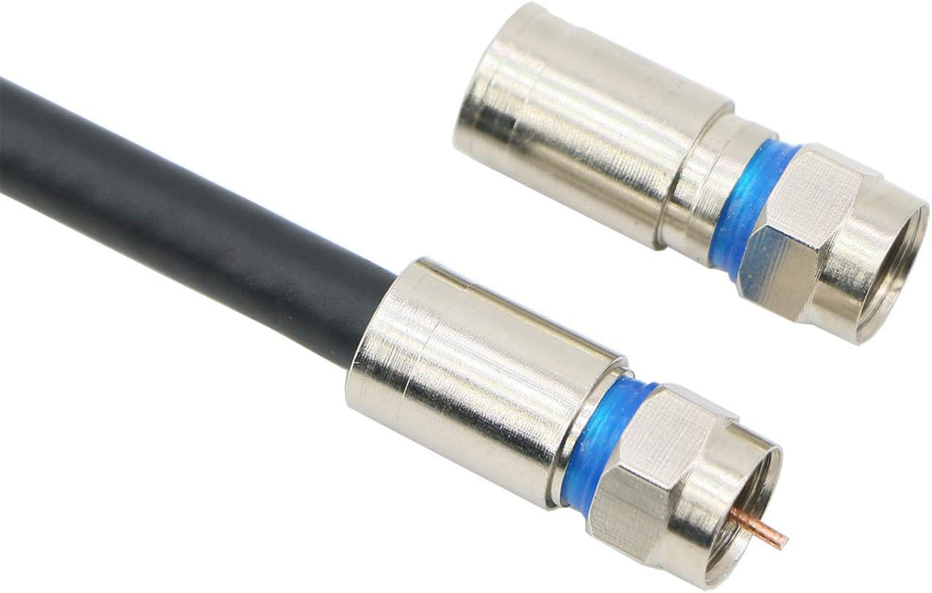25 Pack RG6 Coax Coaxial Adapter Plug T54096