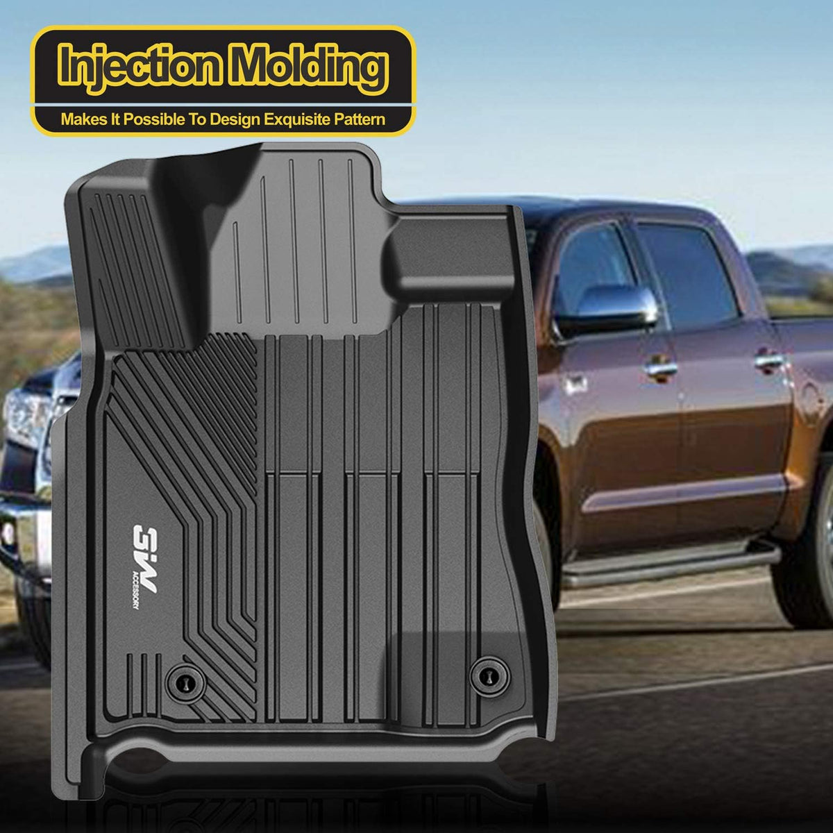 TPE All Weather Custom Fit Floor Liner Black Y30910