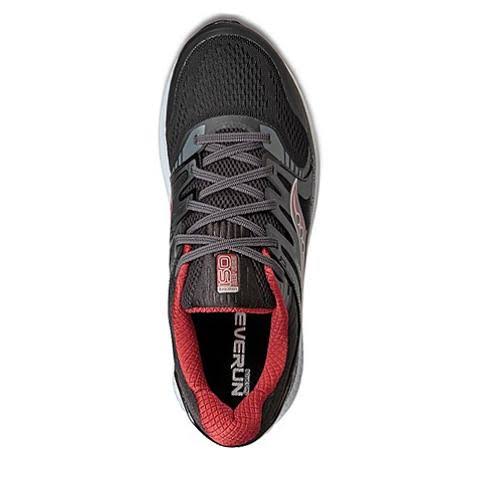 Grey/Black/Red Men&s Size 8.5 Running Shoes R604614