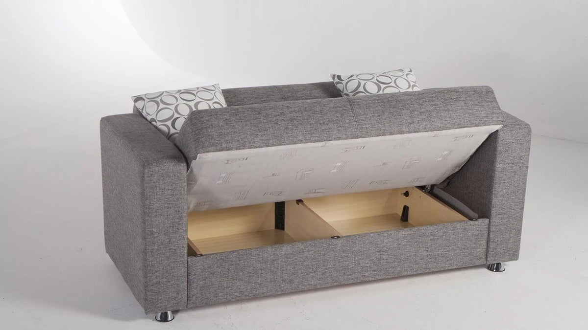 Gray Loveseat L759043
