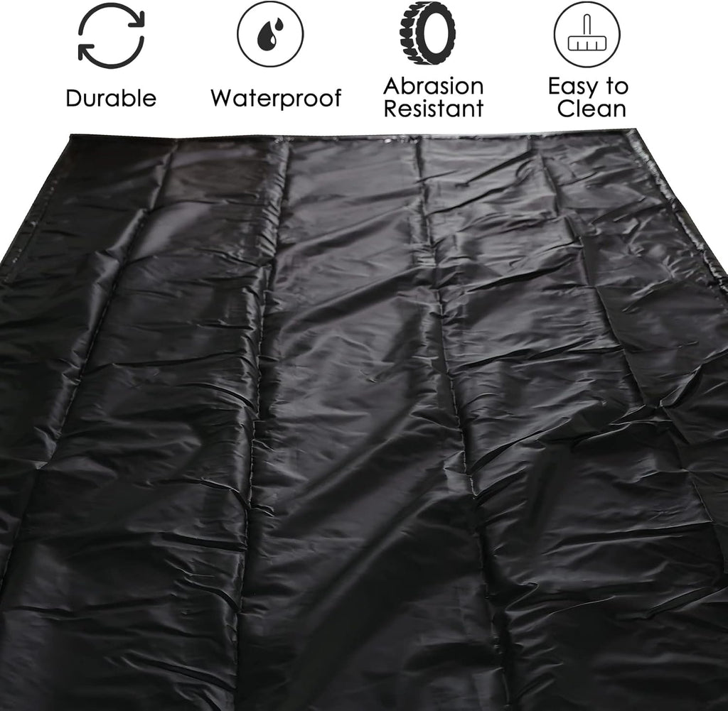 Black Garage Containment Mats - 9' X 22' K1612