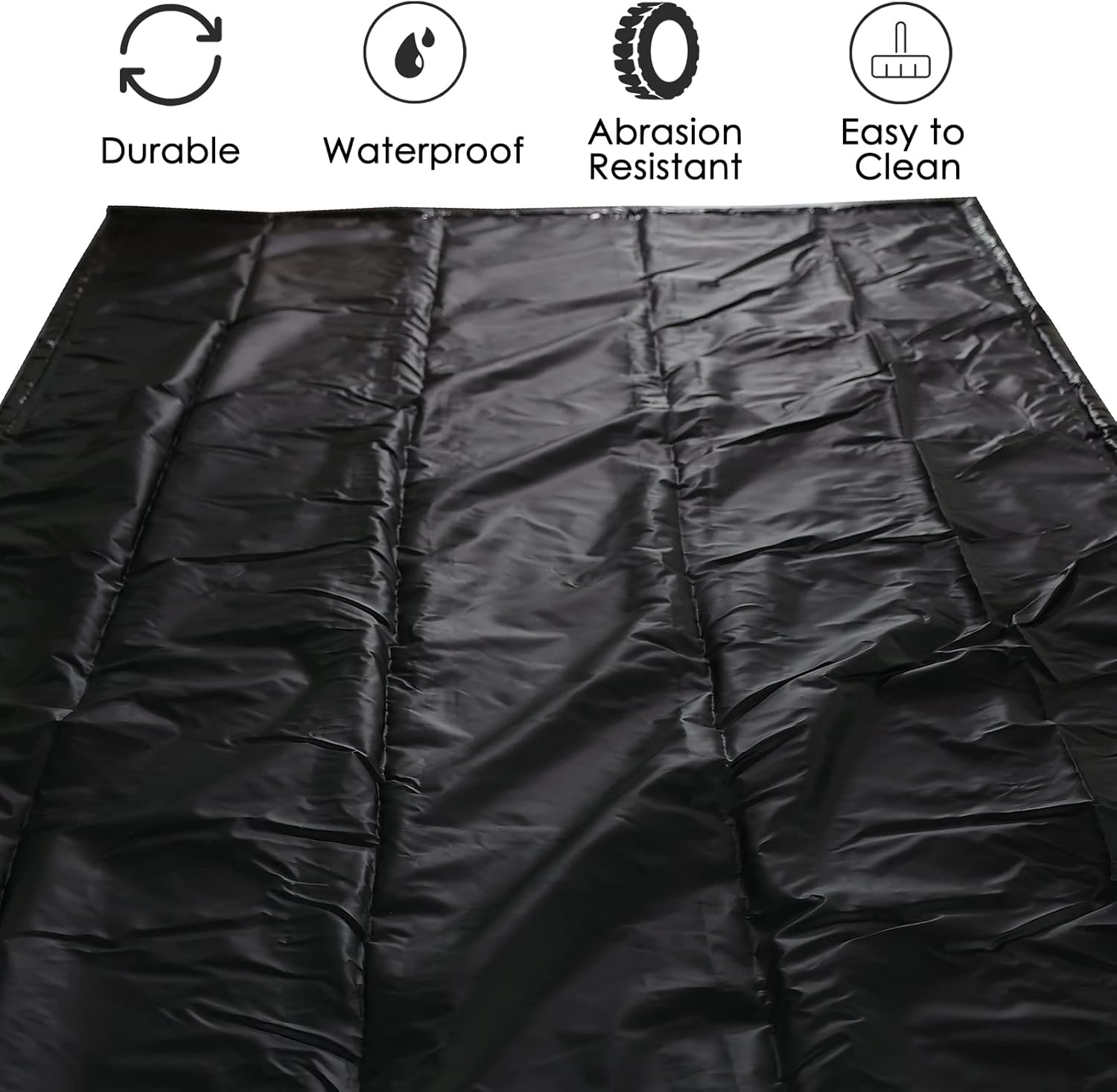 Black Garage Containment Mats - 9' X 22' K1612