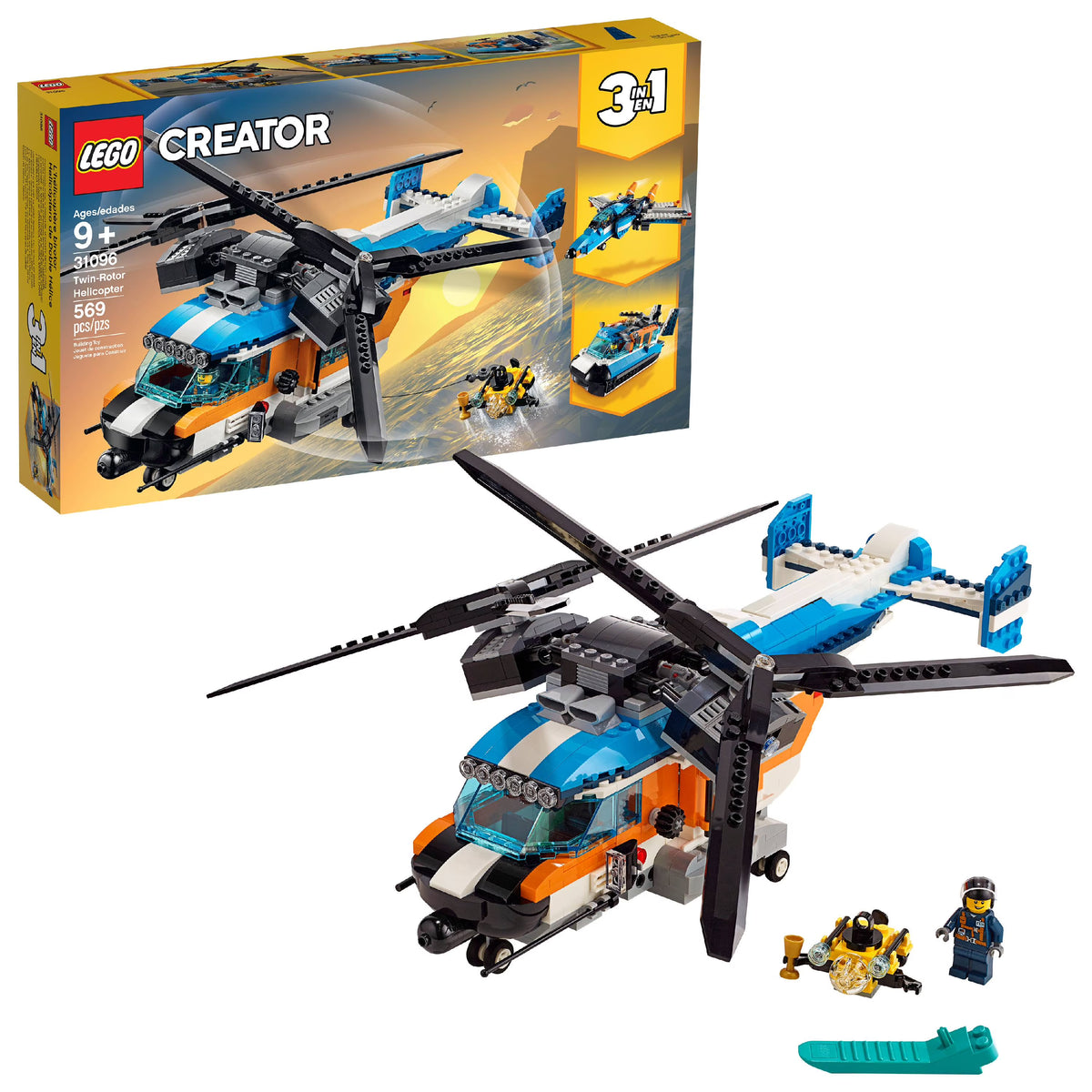 Twin-Rotor Helicopter X3185
