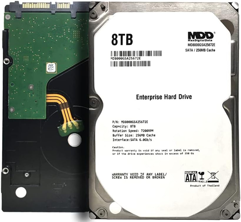 8TB 7200 RPM 256MB Cache SATA 6.0Gb/s 3.5inch Internal Enterprise Hard Drive H305781