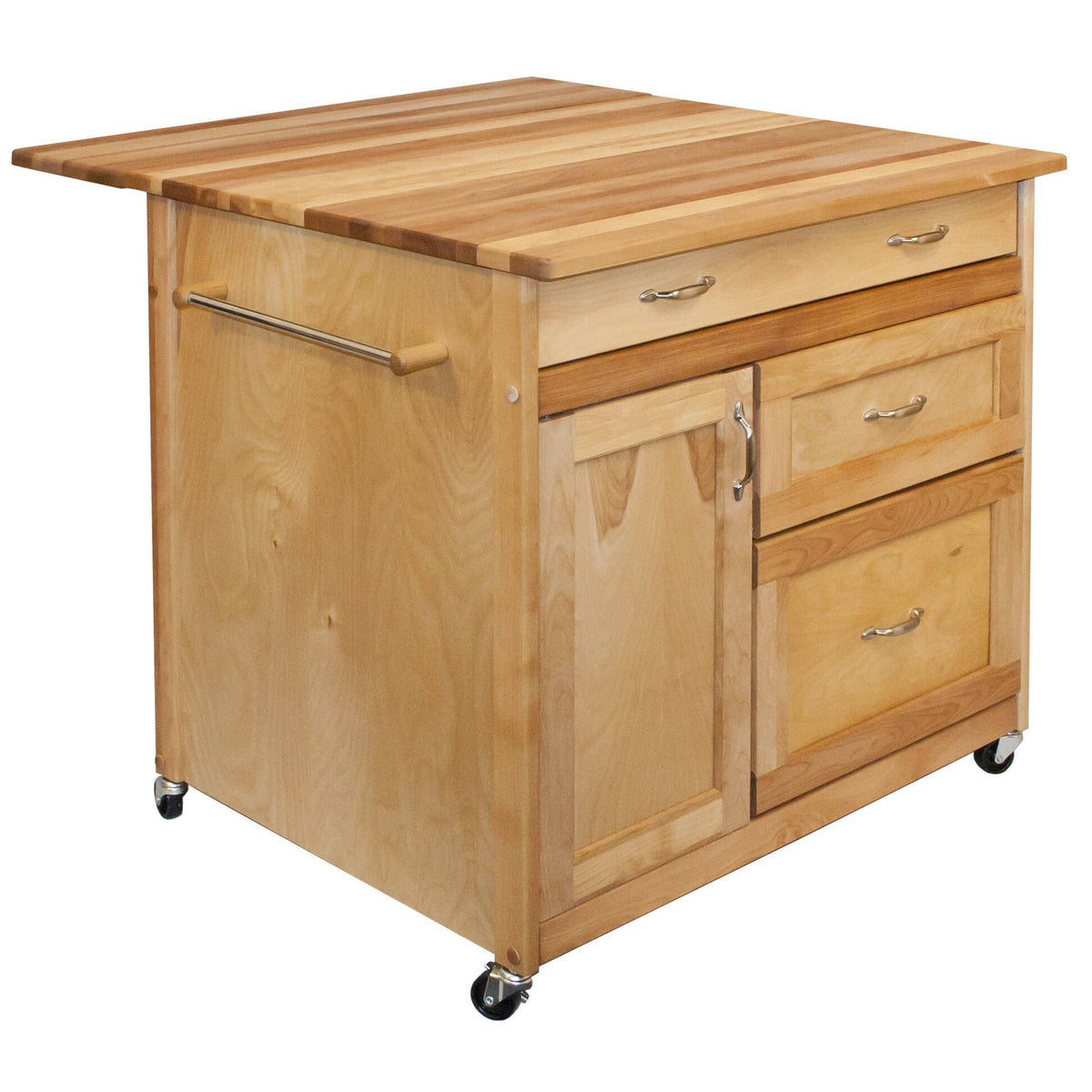 Natural Birch Kitchen Cart M62285