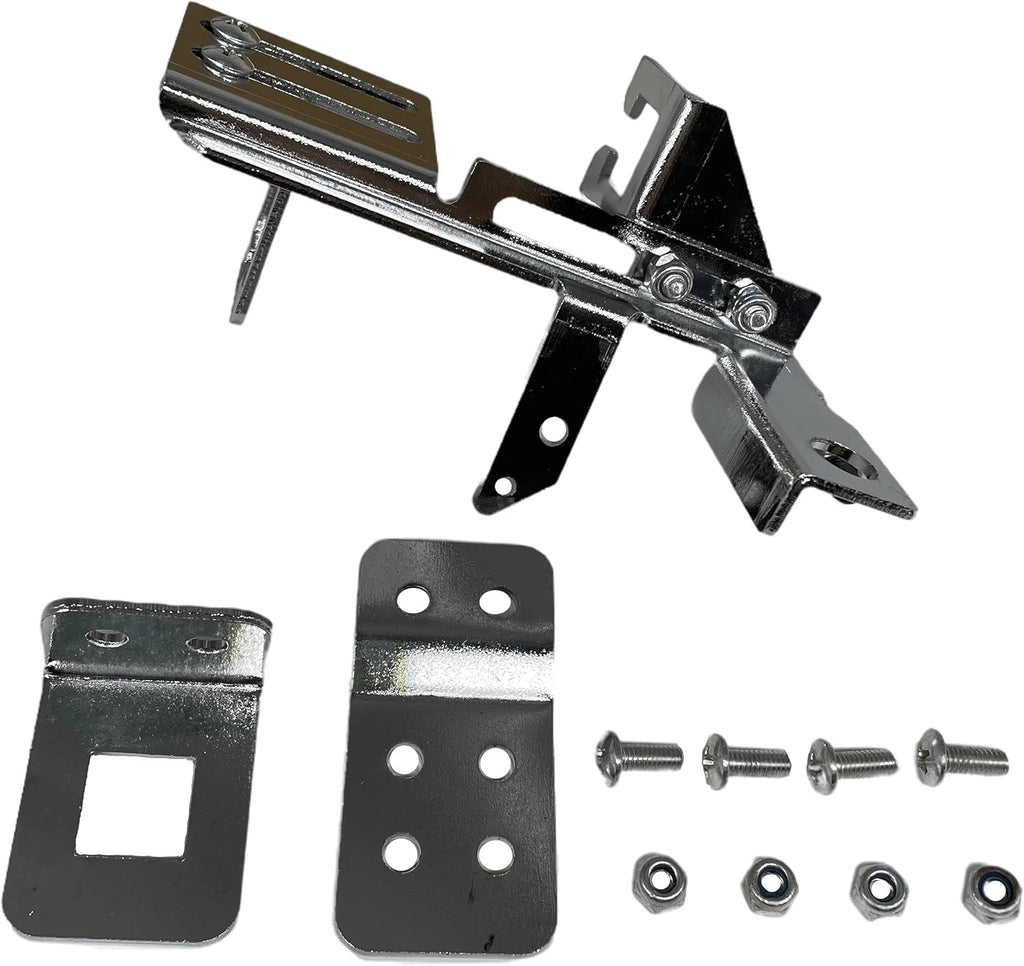 Chrome Steel Adjustable Carburetor Linkage Bracket Kit B818