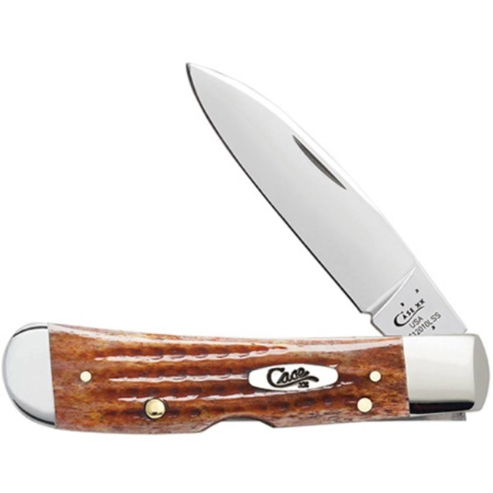 Pocket Worn Harvest Orange Bone Tribal Case O77926