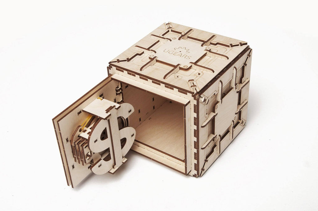 Wooden 3D Puzzle Safe M7888