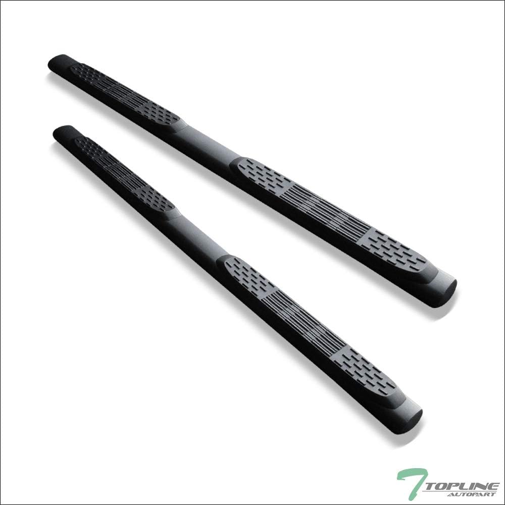 Matte Black Steel Side Step Nerf Bars E33102