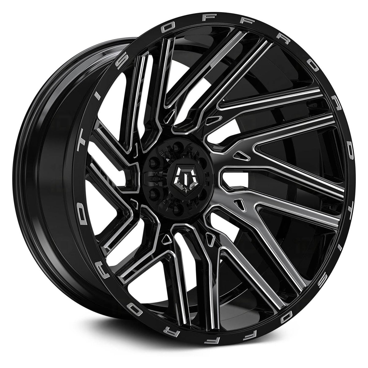 Milled Gloss Black Wheel N4062