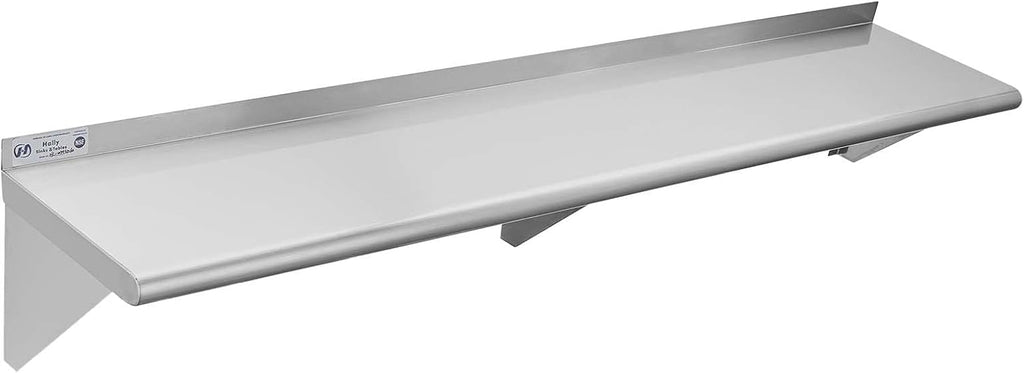 Stainless Steel Wall Mount Floating Shelving T5437