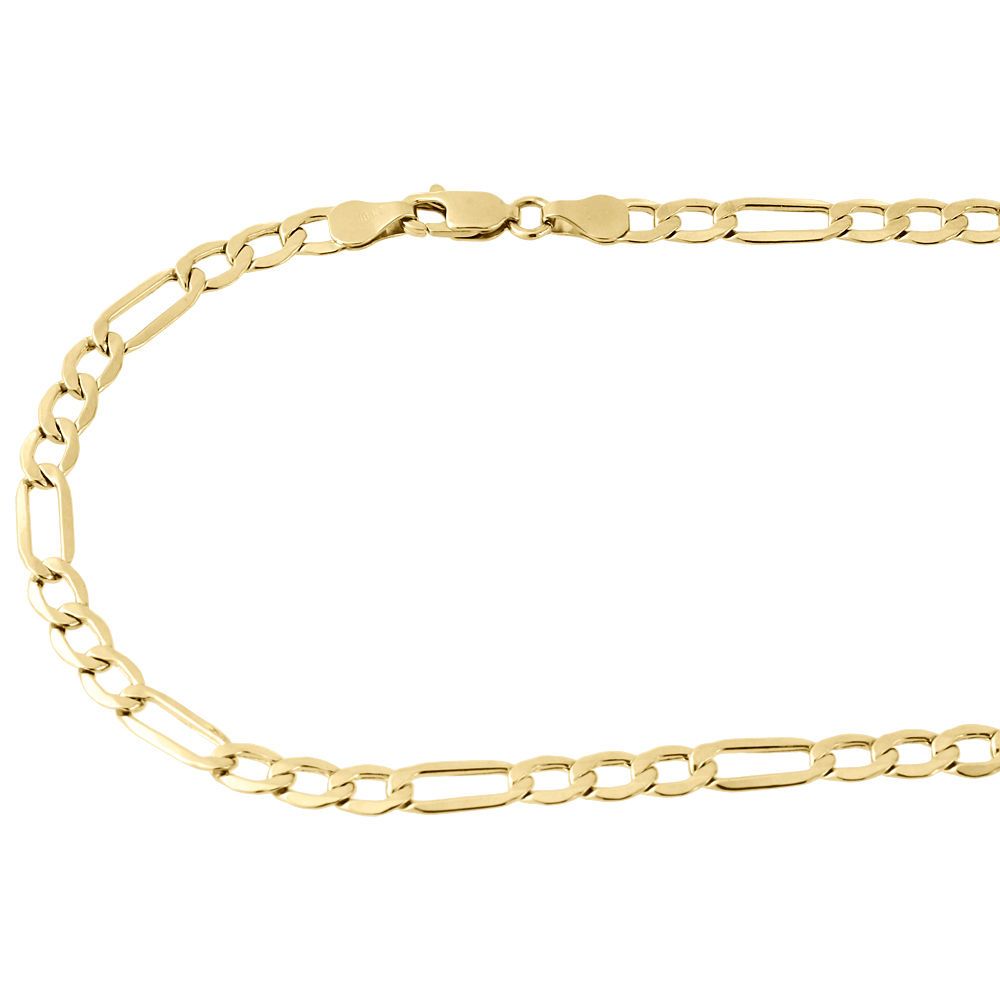 22 Inches 5.0mm Figaro Chain Necklace R46756