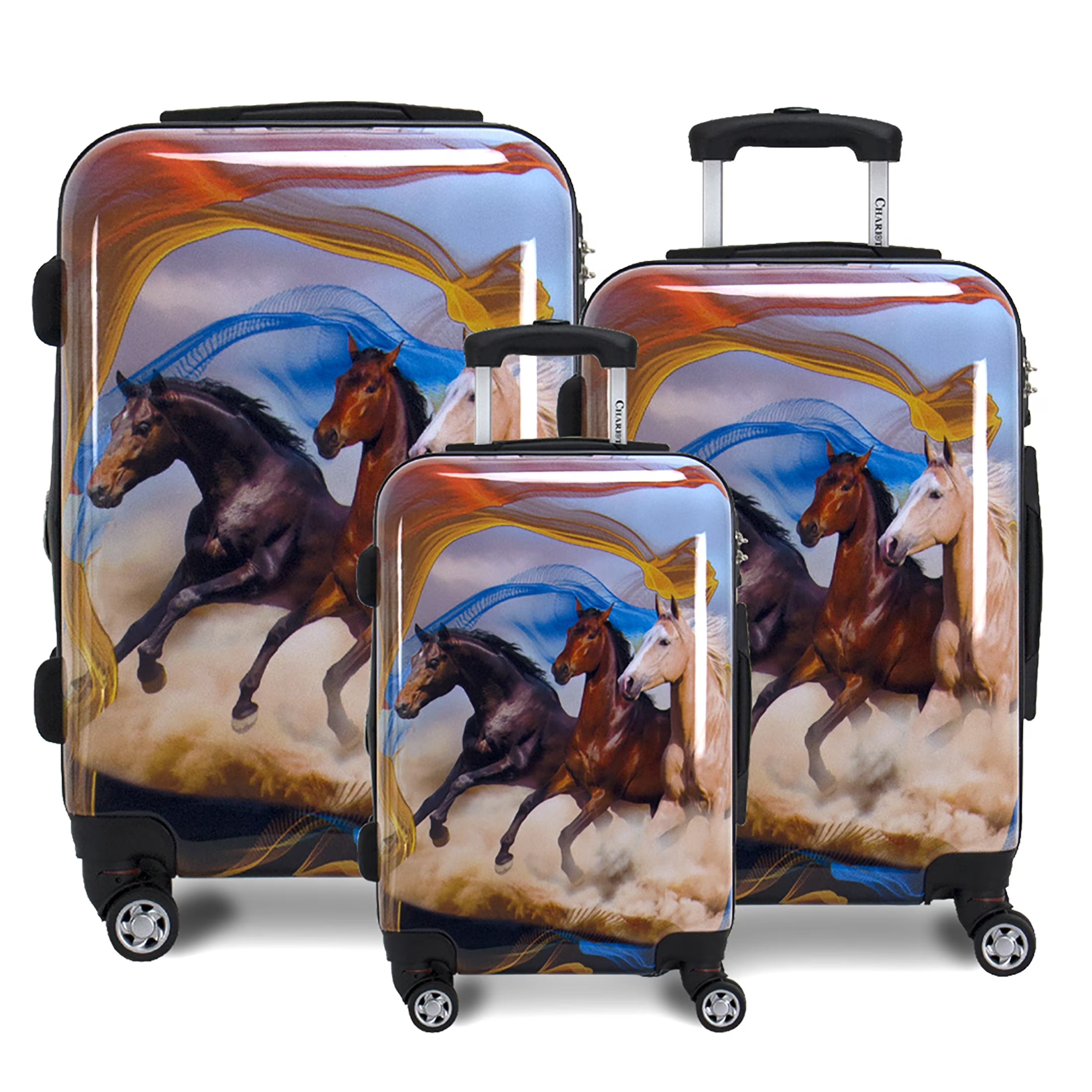 3-Piece Hardside Expandable Spinner Luggage Set H162790