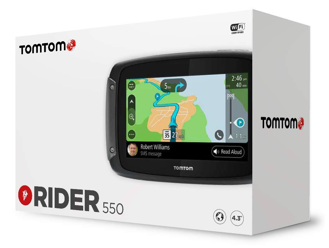 Motorcycle GPS Navigator with 4.3" Widescreen Display O883249