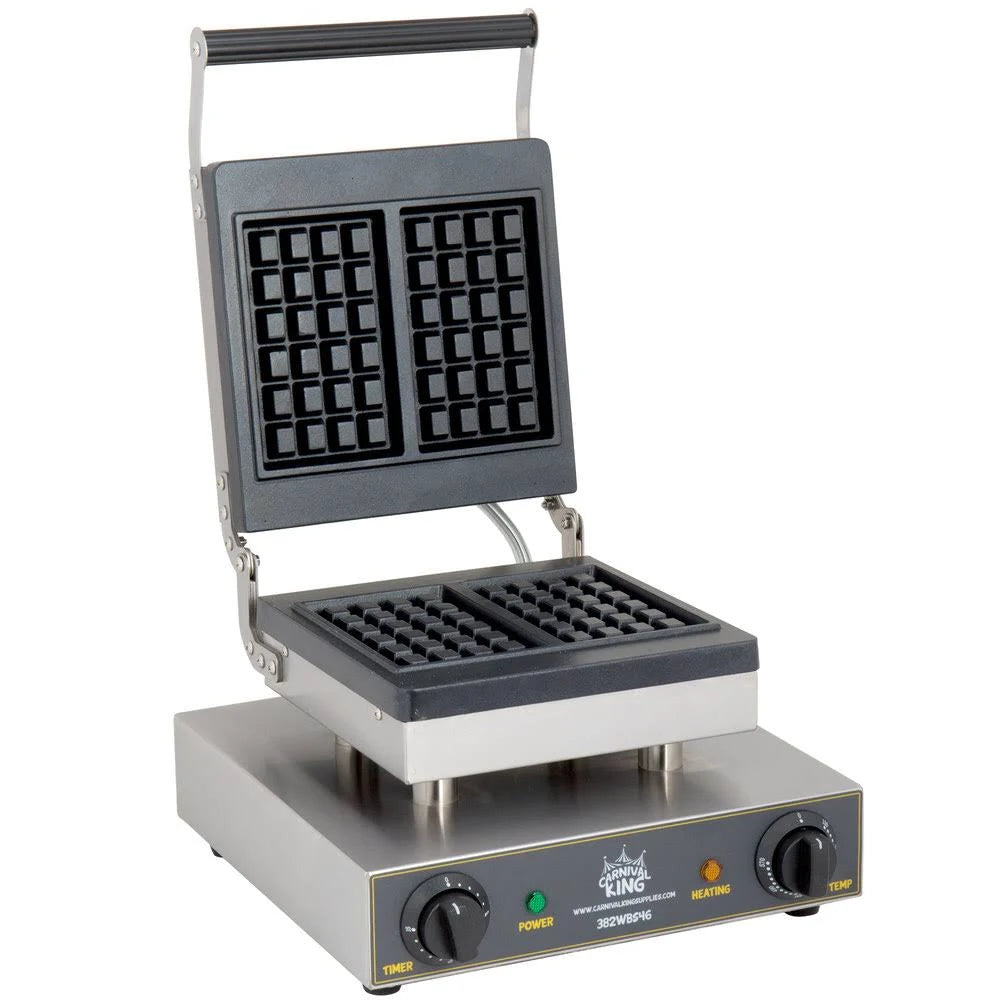 Brussels Style Waffle Maker with Timer M7176