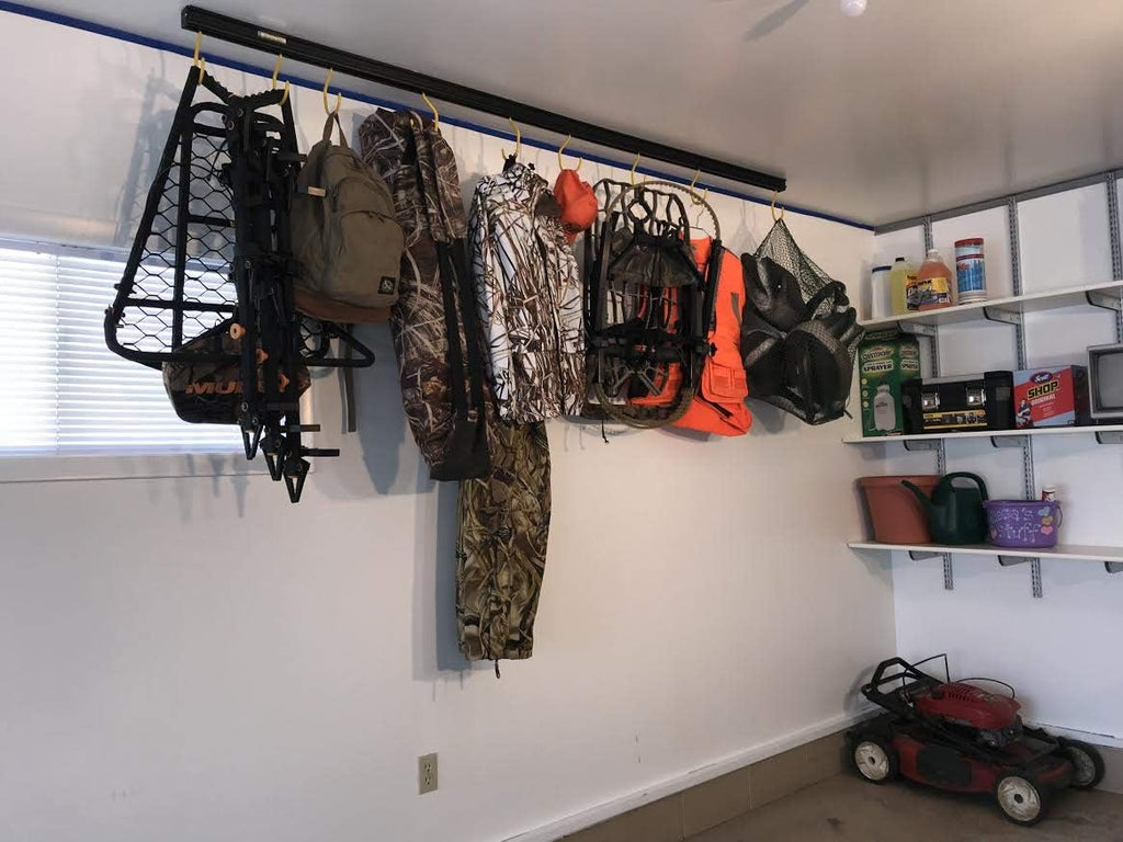 Adjustable Overhead Garage Ceiling Storage Rack Pack of 2 U47875