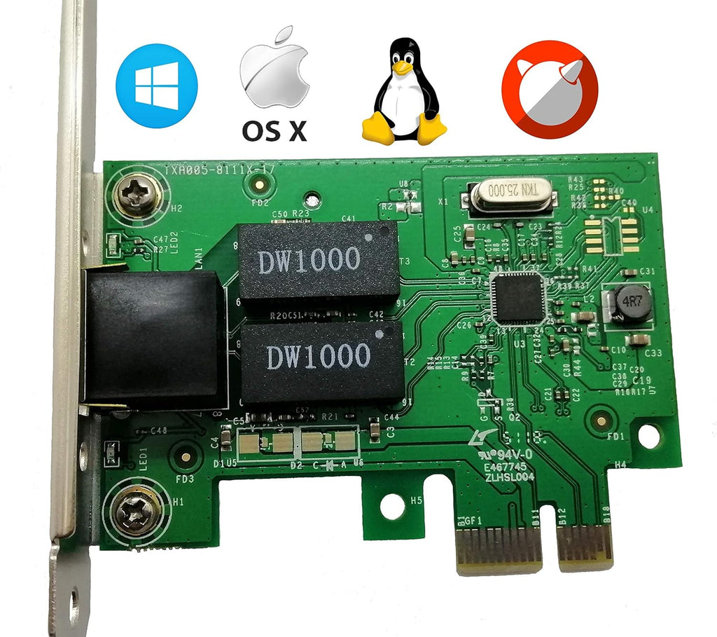 Gigabit PCI Express Ethernet Network Interface Card with Low Profile Bracket, Pack of 2 W812