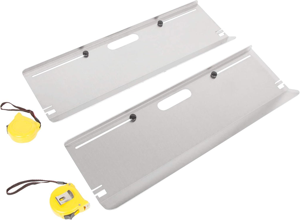 Toe Plates Set Car Wheel Alignment Kit Aluminum DIY Tool Gauge Camber Caster Pack of 2 N567