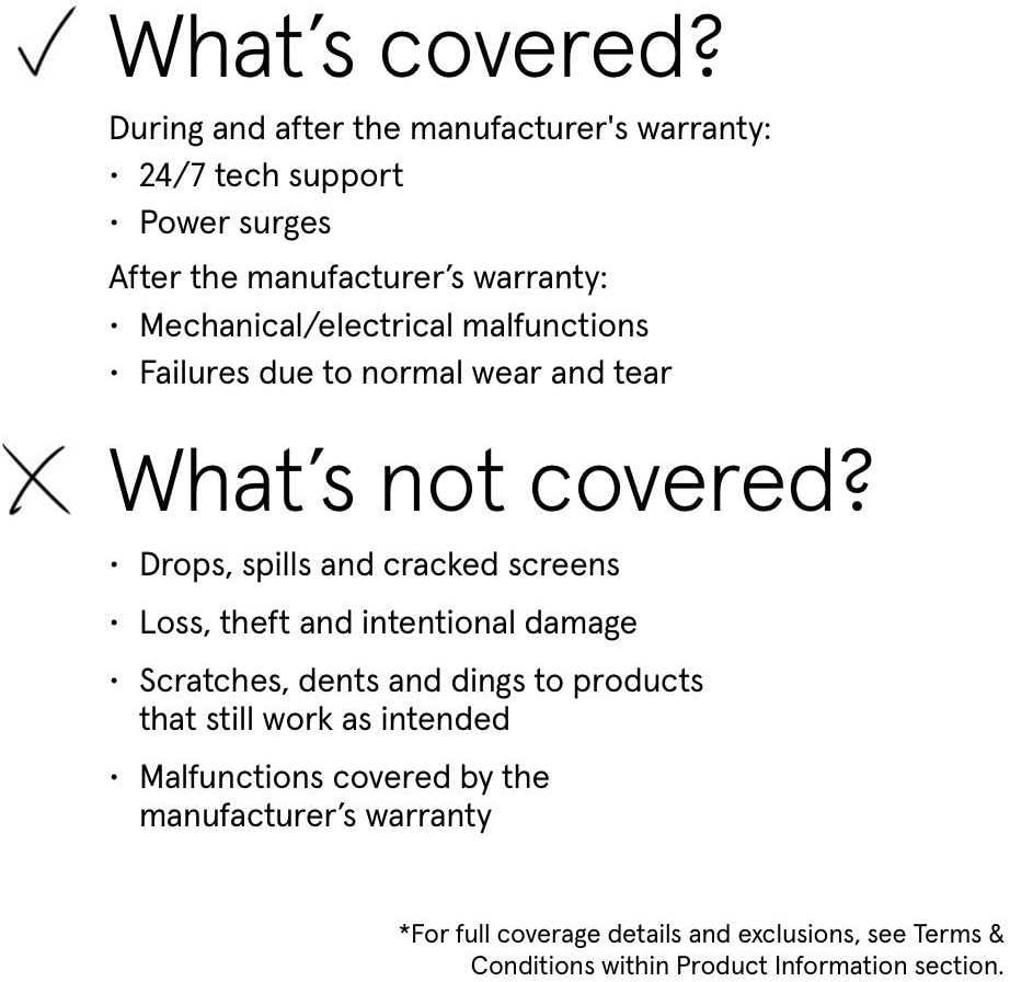 3 Year Electronics Protection Plan with Tech Support Pack of 2 X57683