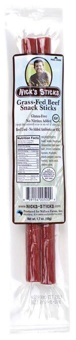 25/Box Grass-Fed Beef Snack Sticks B124