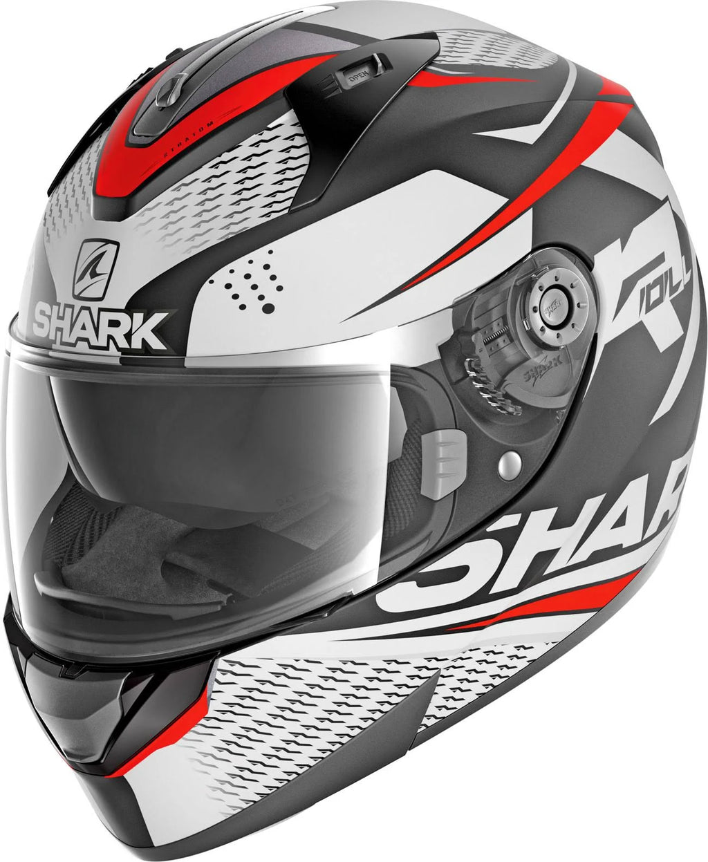 Black-White-Red Helmet S8839