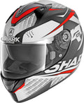 Black-White-Red Helmet S8839