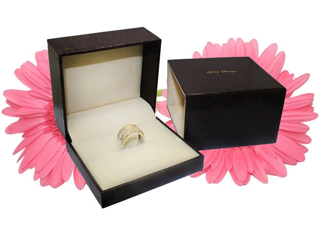 18K White Gold 1.20 CT Round Brilliant Engagement Ring V30399