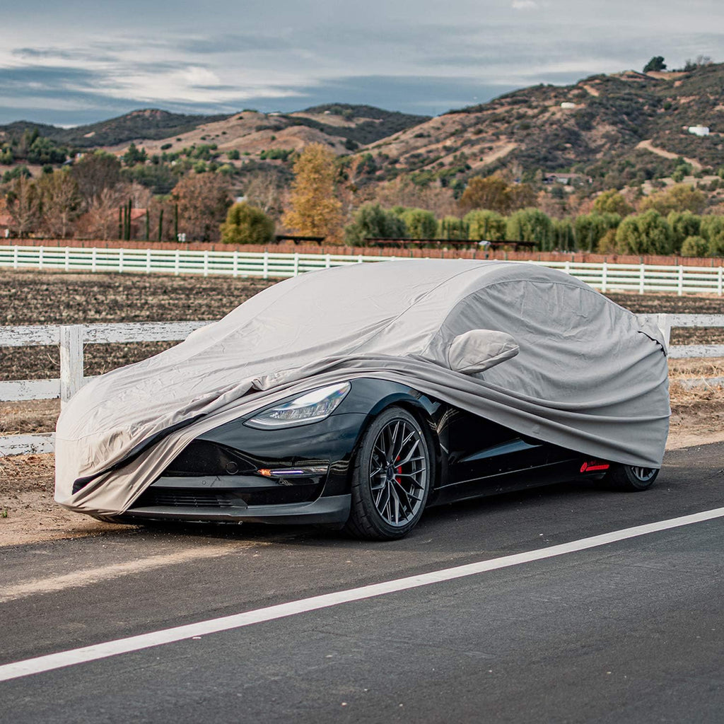 Outdoor Car Cover with Storage Bag H5511
