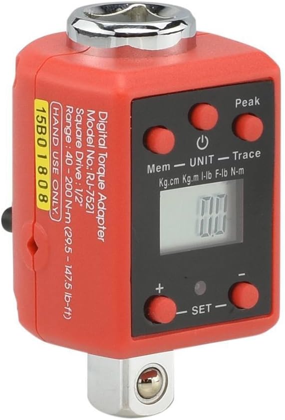 3/4” Drive Digital Torque Adapter 150-750 Foot-Pound P125420