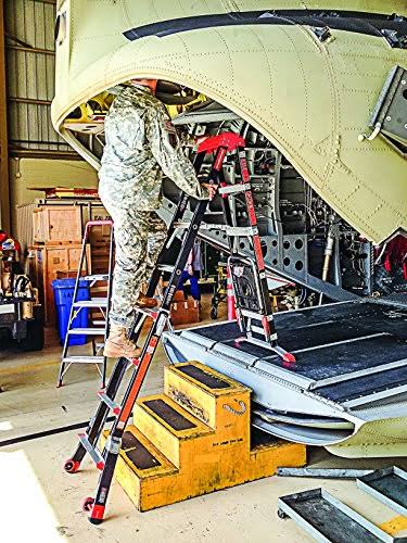 Fiberglass Ladder 8 ft Type IAA 375 lb Capacity W999
