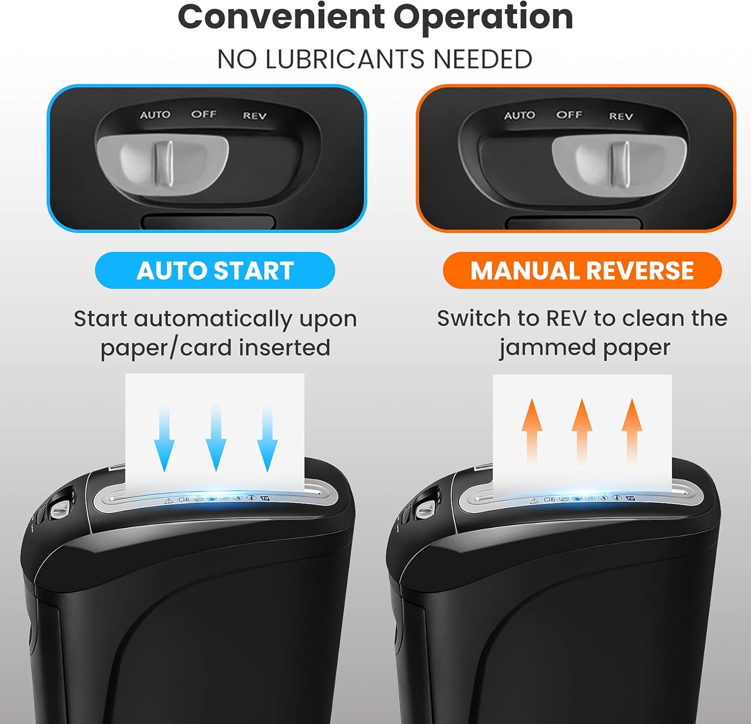 10-Sheet Micro Cut Paper Shredder with Pull Out Basket, Pack of 2 U329