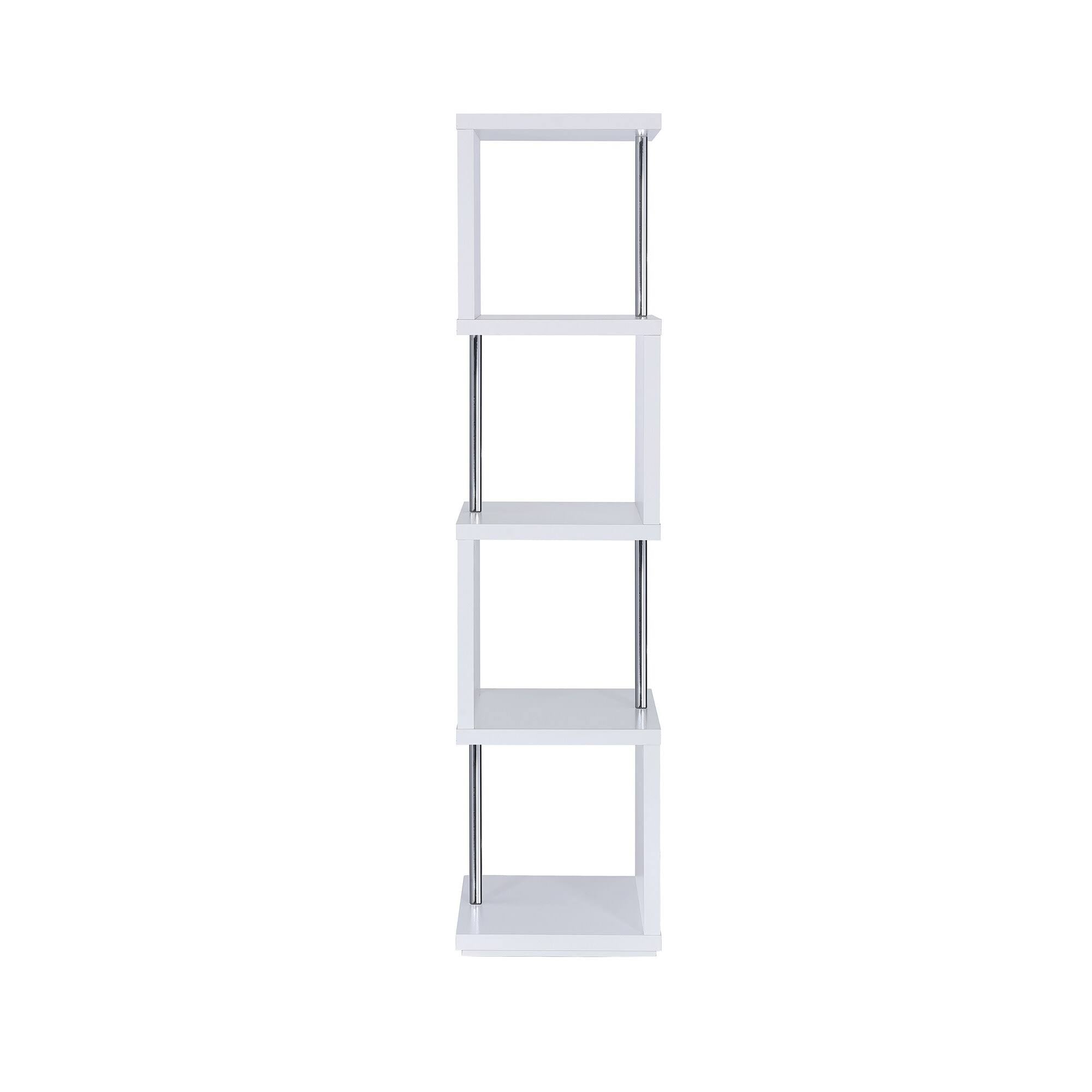 Black 4-Tier Bookcase M232