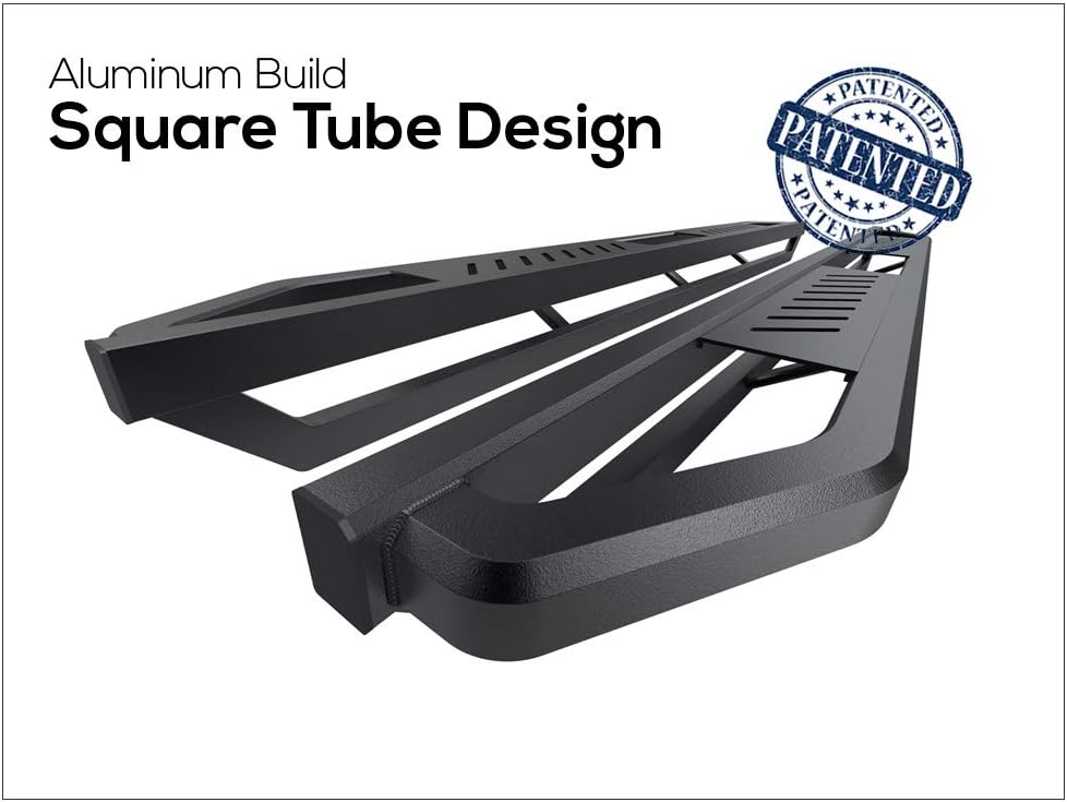 6.5in Nerf Bars Square Tube P723