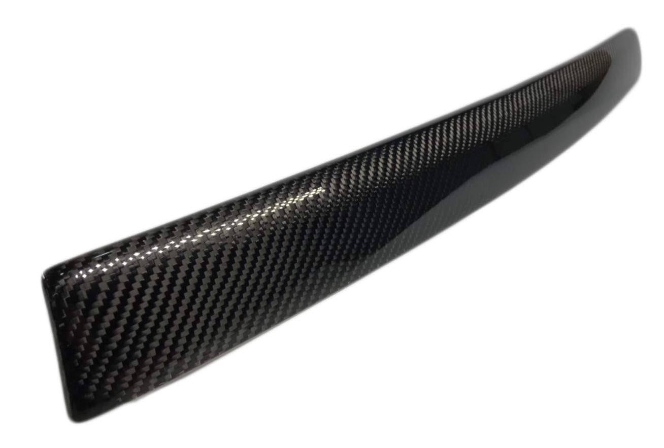 Real Dry Carbon Rear Tailgate Trunk Lid Garnish Trim A751