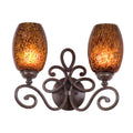 2 Light Antique Copper Bath M5606