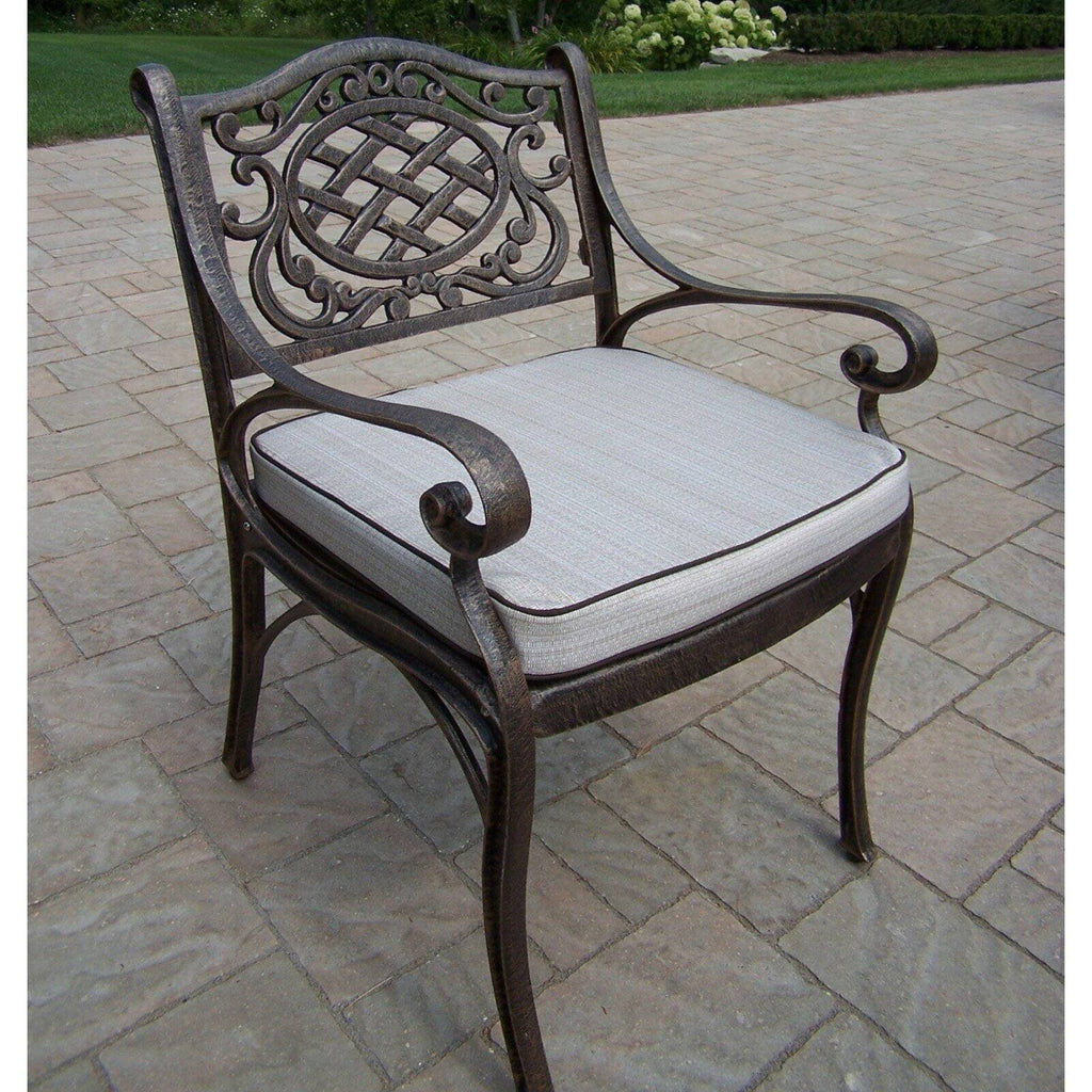 Cast Aluminum Dining Arm Chair V82542