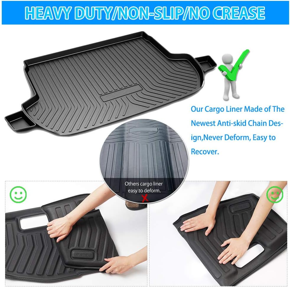 All Weather Waterproof Trunk Floor Mat Pack of 2 P183462