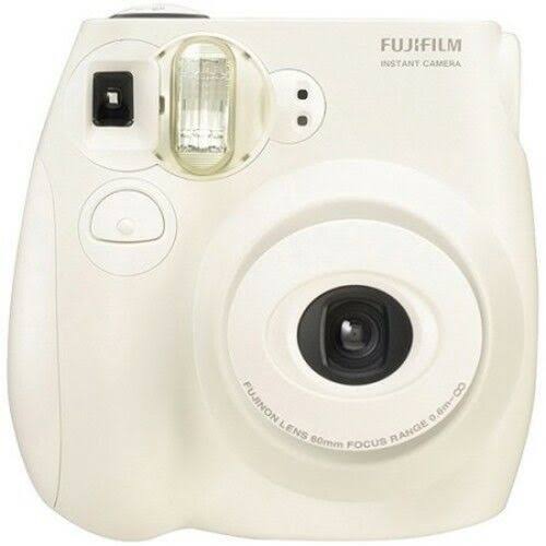 Silky White Instant Camera with 60mm Lens U48992