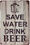 Retro Metal Tin Sign 12 X 8 C7917