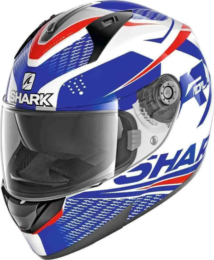 Black-White-Red Helmet S8839