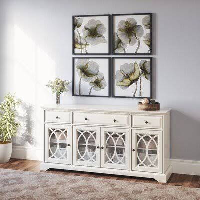White TV Stand Z13821