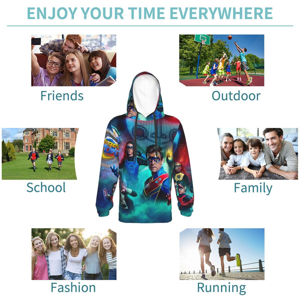 Youth Hooded Pullover Sweatshirt With Pocket R81174