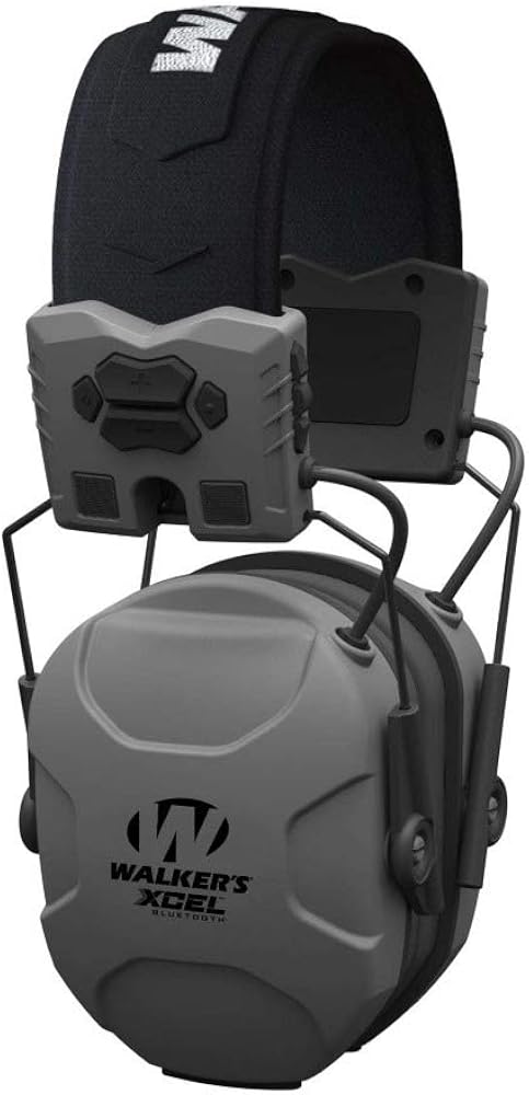 Digital Electronic Muff with Bluetooth Hearing Protection Case Bundle (2 Items) M38782