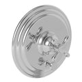 Balanced Pressure Tub & Shower Diverter Plate with Handle Weathered Brass G6522